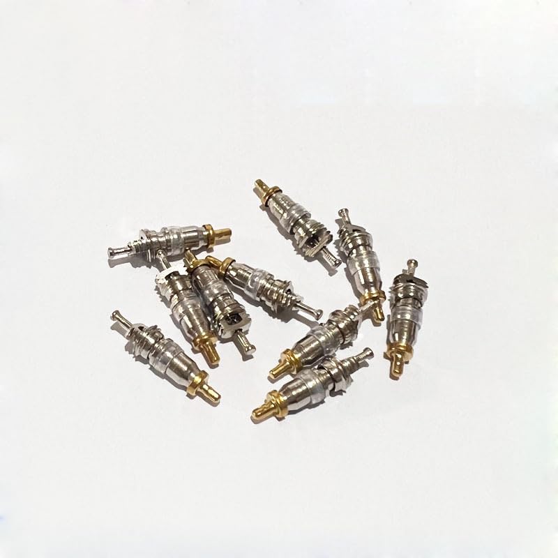 RecDec 20 Pack Valve Core Replacement Copper High Pressure R22 R32 R410A Schrader Valve Stem Cores for A/C Split Unit Air Conditioner HVAC Heat System Car Automotive Compressor Refrigerator Fridge - Image 4